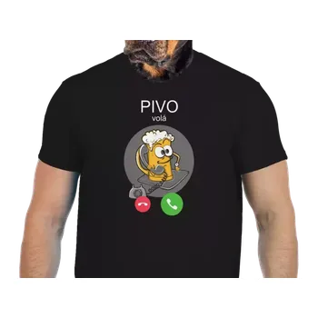 Vtipné tričko Bastard: Pivo volá