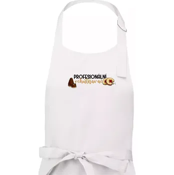 Kuchyňská zástěra Profesionální ochutnavač - Dámská zástěra na vaření - Univerzální velikost ( Bílá )