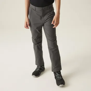 Chlapecké kalhoty Regatta Dětské zimní turistické kalhoty Junior Highton Winter RKJ132 tm. šedá Velikost: 152