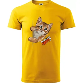 Řekl někdo slovo party - Triko extra velké (5-8XL) - 7XL ( Žlutá )