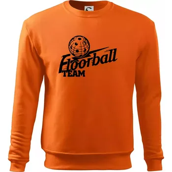 Pánská mikina Florbal team - Mikina Essential pánská - L ( Oranžová )