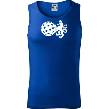Český lev florbal - Tílko pánské Core - M ( Královská modrá )