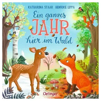 První čtění Ein ganzes Jahr hier im Wald - Lippa, Henrike