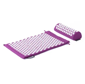 Masáž Trinfit Akupresurní set pěnový 68 x 42 cm fialový