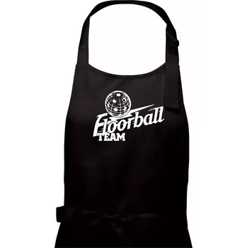 Kuchyňská zástěra Florbal team - Pánská zástěra na vaření - Univerzální velikost ( Černá )