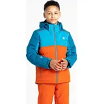 Dare2b Dětská zimní lyžařská bunda Cheerful II DKP399 oranž/modrá Velikost: 104