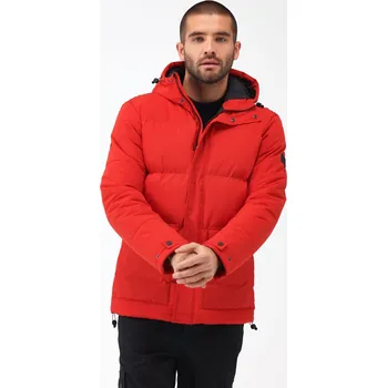 Regatta Pánská prošívaná zimní bunda Falkner RMN214 červená Velikost: XXL
