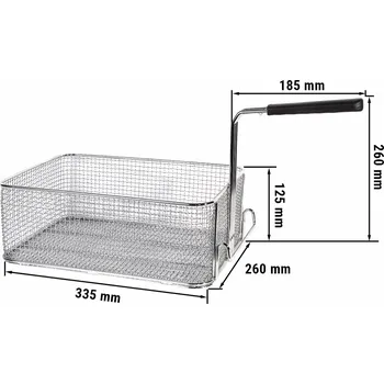fritéza G.Gastro Fritovací koš - plynová & elektrická řada
