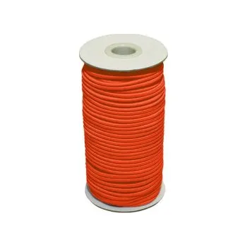 Guma, pruženka kulatá kloboučnická červený grep 2 mm, 50m cívka, celé balení