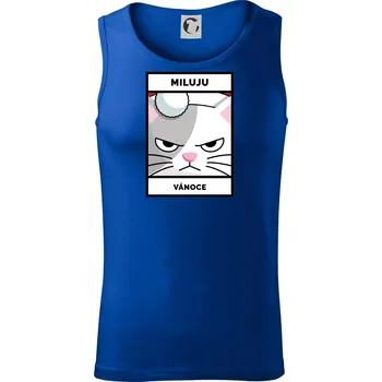 Miluju Vánoce - Tílko pánské Core - S ( Královská modrá )