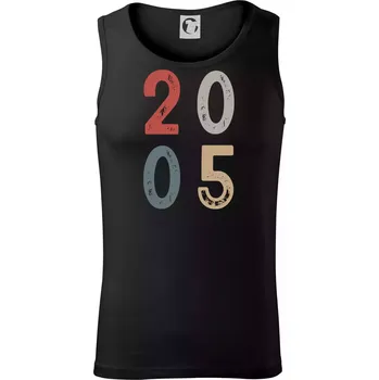 Pánské termoprádlo Vintage číslice 2005 - Tílko pánské Core - 2XL ( Černá )