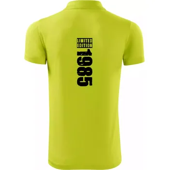 Pánská košile Limited edition 1985 pruh - Polokošile Victory sportovní (dresovina) - L ( Limetková )