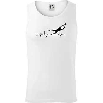 Ekg fotbal brankář - Tílko pánské Core - XL ( Bílá )