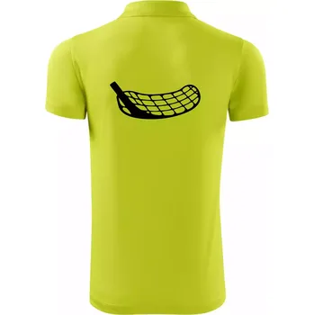 Pánská košile Florbalová čepel - Polokošile Victory sportovní (dresovina) - L ( Limetková )