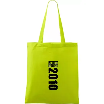 Limited edition 2010 pruh - Taška bavlněná - 42 x 38 cm ( Limetková )