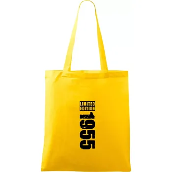 Nákupní taška Limited edition 1955 pruh - Taška bavlněná - 42 x 38 cm ( Žlutá )