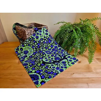 Nákupní taška látková taška_borůvková