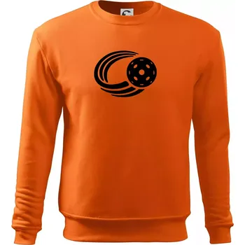 Pánská mikina Florbal míček - Mikina Essential pánská - L ( Oranžová )