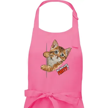Kuchyňská zástěra Řekl někdo slovo party - Dámská zástěra na vaření - Univerzální velikost ( Růžová )
