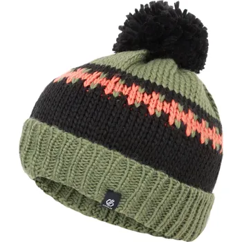 Čepice Dare2b Dětská zimní čepice Boffin II Beanie DKC321 black olive green Velikost: 11-13