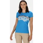Regatta Dámské triko Breezed RWT208 modrá Velikost: 36