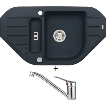 Granitový dřez Granitový dřez SET Alveus NIAGARA 60 twilight 05 + Alveus RIVIERA X chrom