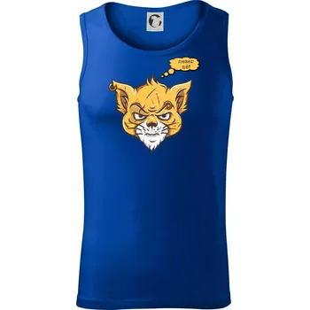 Kočka "neser mě!" - Tílko pánské Core - 2XL ( Královská modrá )