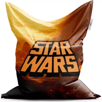 Sedací pytel Sablio Sedací vak Classic Star Wars Lávová planeta - 150x100 cm
