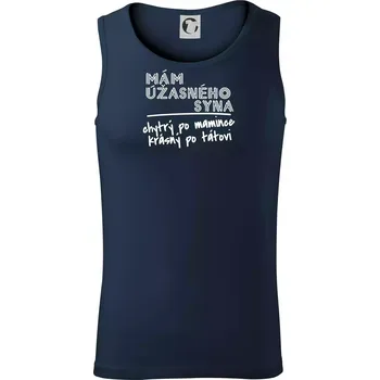 Pánské termoprádlo Mám úžasného syna - Tílko pánské Core - M ( Námořní modrá (velmi tmavá - téměř černá) )