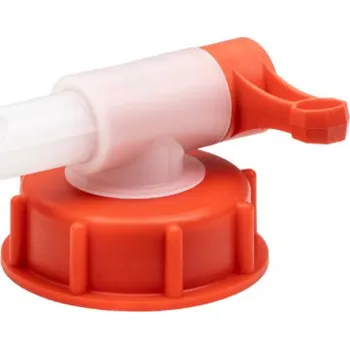 Ventil Vypouštěcí kohout pro plastové nádoby V 61, Ø závitu 60 mm, BJ = 10 kusů