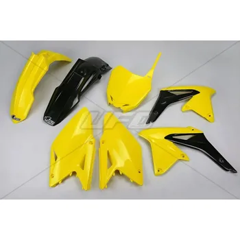 UFO sada plastů SUZUKI RMZ 450 '08-17 (žlutá/černá)