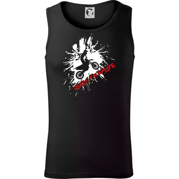 Enduro its my life - Tílko pánské Core - XL ( Černá )