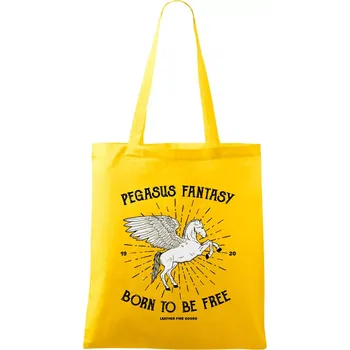 Pegasus fantasy - Taška bavlněná - 42 x 38 cm ( Žlutá )