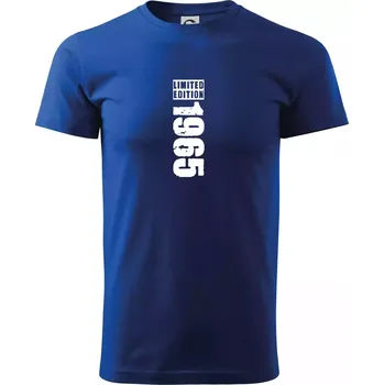 Pánské tričko Limited edition 1965 pruh - Triko extra velké (5-8XL) - 7XL ( Královská modrá )
