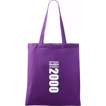 Limited edition 2000 pruh - Taška bavlněná - 42 x 38 cm ( Fialová )