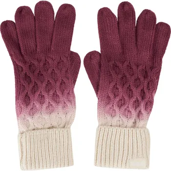 Rukavice Regatta Dámské pletené rukavice Frosty GLove VII RWG065 dark red Velikost: uni