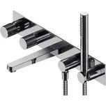 OMNIRES - CONTOUR vanová baterie 5-otvorová podomítková chrom /CR/ CT8037/1CR