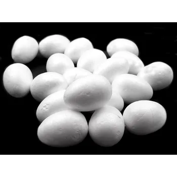 Velikonoční dekorace Vejce 4x5,5 cm polystyren