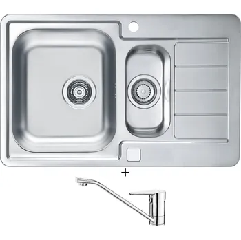 Nerezový dřez Nerezový dřez SET Alveus LINE 70 MAXIM nerez + Deante CORIO BFC 060M chrom
