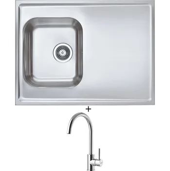 Nerezový dřez Nerezový dřez SET Alveus CLASSIC PRO 30 nerez + Alveus ROXA chrom