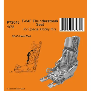 Plastikový model 1/72 F-84F Thunderstreak seat (SP.HOBBY) 3D-Print