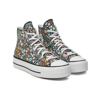 Dámská obuv Plátěnky Converse Chuck Taylor All Star Lift Allover Florals A15009C Barevná 36