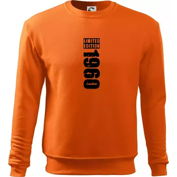 Pánská mikina Limited edition 1960 pruh - Mikina Essential pánská - L ( Oranžová )