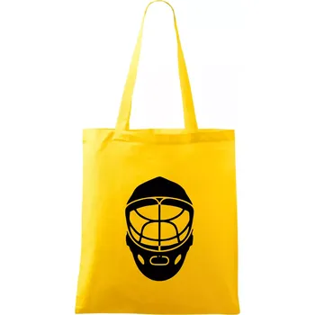 Florbal maska - Taška bavlněná - 42 x 38 cm ( Žlutá )