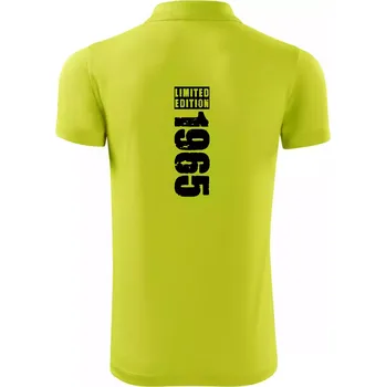 Pánská košile Limited edition 1965 pruh - Polokošile Victory sportovní (dresovina) - M ( Limetková )