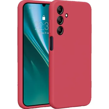 Pouzdro na mobilní telefon Etteri Silikonové pouzdro pro Samsung Galaxy A25 5G (global) malina