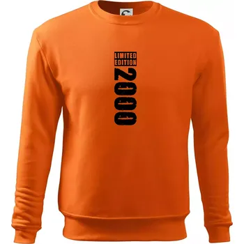 Pánská mikina Limited edition 2000 pruh - Mikina Essential pánská - M ( Oranžová )