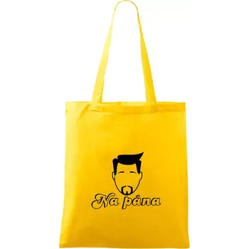 Na pána - Taška bavlněná - 42 x 38 cm ( Žlutá )