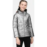 Regatta Dívčí zimní bunda Vedetta RKN107 stříbrná Velikost: 116