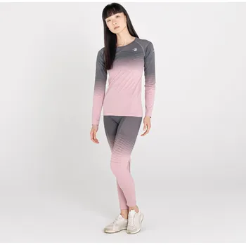 Dámské kalhoty Dare2b Dámské termospodky In The Zone Legging DWU342 sv. růžová Velikost: XS